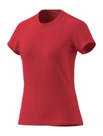 Tennisshirt Adidas Women Freelift Tee Red Regular Fit