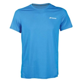 T-shirt de tennis Babolat Boys Core Flag Club Tee Diva Blue