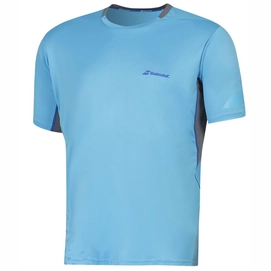Tennisshirt Babolat Crew Neck Perf M Sky Blue