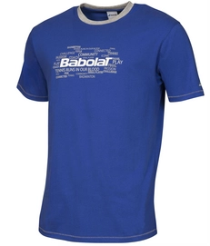 Tennisshirt Babolat Training Tee Core Dunkleblau Herren