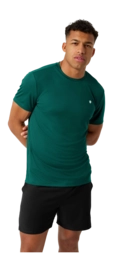 Tennisshirt Björn Borg Men Ace Light Posy Green