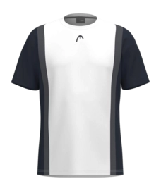 Tennisshirt HEAD Boys Club 25 Tech T-Shirt Navy/White