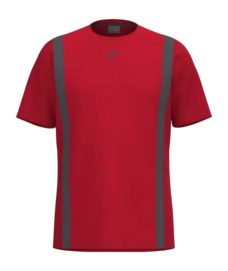 Tennisshirt HEAD Boys Club 25 Tech T-Shirt Red