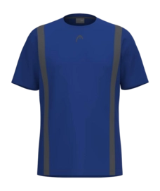 Tennisshirt HEAD Boys Club 25 Tech T-Shirt Royal Blue