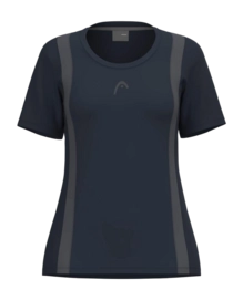 Tennisshirt HEAD Girls Club 25 Tech T-Shirt Navy