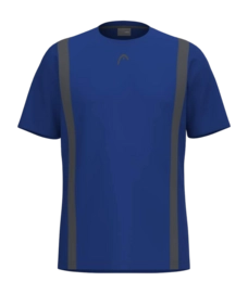 Tennisshirt HEAD Men Club 25 Tech T-Shirt Royal Blue