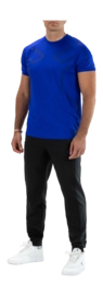 Tennisshirt Sjeng Sports Nielson Herren Pigment Blue