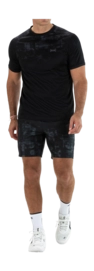 Tennisshirt Sjeng Sports Notting Herren Black
