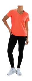 Tennisshirt Sjeng Sports Women Ines Vibrant Orange