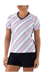 Tennisshirt Sjeng Sports Women Izzie Real White