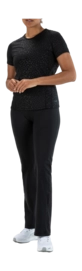 Tennisshirt Sjeng Sports Sanne Damen Black