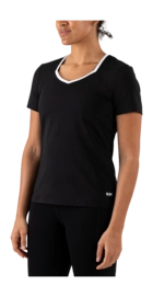 Tennisshirt Sjeng Sports Women Shirma Black