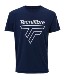 Tennisshirt Tecnifibre Men Team Corpo Marine
