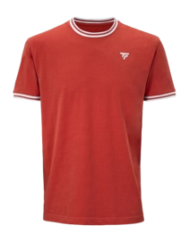 Tennisshirt Tecnifibre Men Team Stretch Terracotta