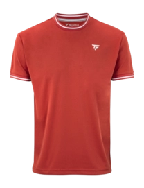 Tennisshirt Tecnifibre Men Team Tech Terracotta