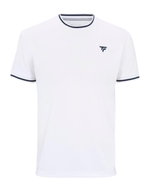 Tennisshirt Tecnifibre Men Team Tech White