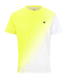 Tennisshirt Tecnifibre Men X-Loop Fire White / Lime