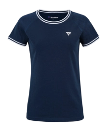Tennisshirt Tecnifibre Women Team Stretch Marine
