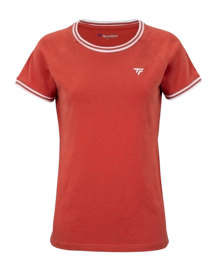 Tennisshirt Tecnifibre Women Team Stretch Terracotta