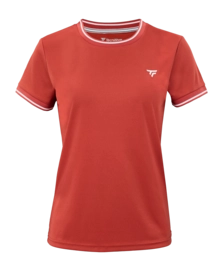 Tennisshirt Tecnifibre Women Team Tech Terracotta