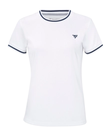 Tennisshirt Tecnifibre Women Team Tech White