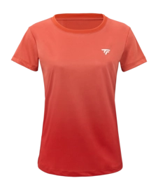 Tennisshirt Tecnifibre Women Team X-Loop Terracotta