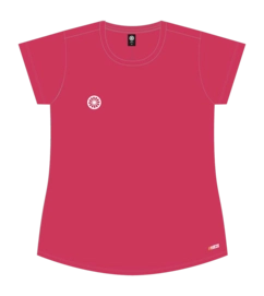 Tennisshirt The Indian Maharadja Girls Round Neck Breeze Tee Neon Pink