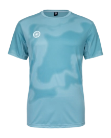 Tennisshirt The Indian Maharadja Men Agility Blizzard Tee Surf Blue Atletische pasvorm