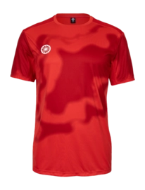 Tennisshirt The Indian Maharadja Men Agility Blizzard Tee Volcano Red Atletische pasvorm