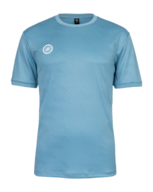 Tennisshirt The Indian Maharadja Men Pique Printed Tee Surf Blue Dry Touch
