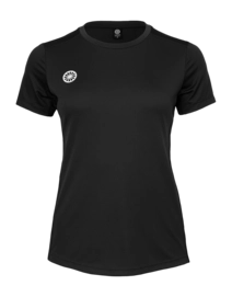 Tennisshirt The Indian Maharadja Women Agility Round Neck Tee Black Cool CTRL