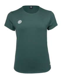 Tennisshirt The Indian Maharadja Women Breeze Round Neck Tee Hunter Green