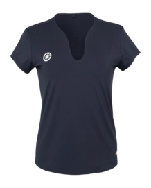 Tennisshirt The Indian Maharadja Women Breeze Tee Navy Regular Fit