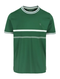 Tennisshirt Vieux Jeu Men Leo Shirt Green
