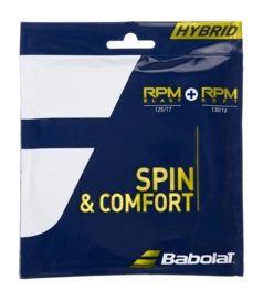 Cordage de Tennis Babolat Hybrid RPM Blast / RPM Soft 1.25/1.30 mm