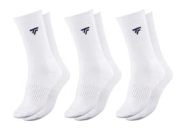 Tennissok Tecnifibre Men Classic White (Set van 3)