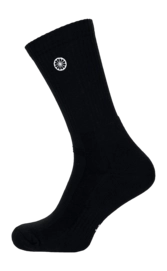 Tennissok The Indian Maharadja Unisex Swiftstride Crew Black