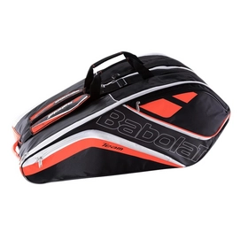 Tennistasche Babolat RH X 12 Team Line Fluo Red
