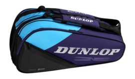Tennistas Dunlop FX Performance 8 Racket Bag Violet/Black/Cyan
