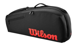 Tennistas Wilson Clash V3 Black/Infrared 3-Pack Racquet Bag Thermoguard