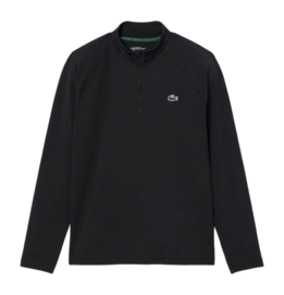 Tennistrui Lacoste Men SH0198 Ultra Dry Midlayer Sport Black Regular Fit