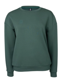 Tennistrui The Indian Maharadja Women Soft Supreme Sweater Hunter Green Vrouwelijke pasvorm