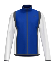 Tennisvest HEAD Kids Club 25 Jacket Royal Blue/White