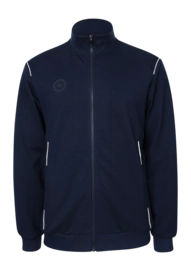 Tennisvest The Indian Maharadja Men Cotton Track Jacket Night Blue Regular Fit