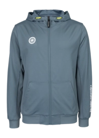Tennisvest The Indian Maharadja Men Hooded Jacket Misty Grey Slim Fit