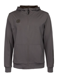 Tennisvest The Indian Maharadja Men Hooded Jacket Walnut Slim Fit