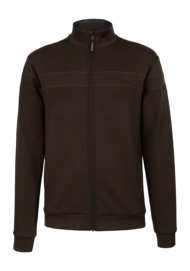 Tennisvest The Indian Maharadja Men Soft Supreme Jacket Black Olive 4 way stretch