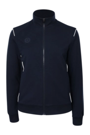 Tennisvest The Indian Maharadja Women Cotton Track Jacket Night Blue Regular Fit