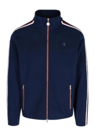 Tennisvest Vieux Jeu Men Vic Jacket Navy