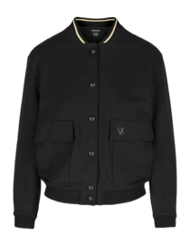 Tennisvest Vieux Jeu Women Morgane Jacket Black
